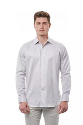Bagutta White Cotton Men's Shirt
